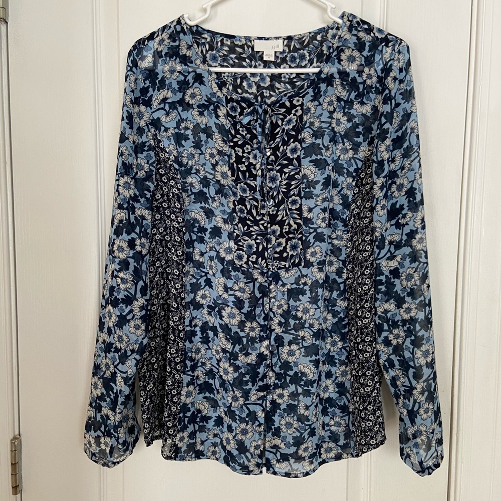 J Jill long sleeved top